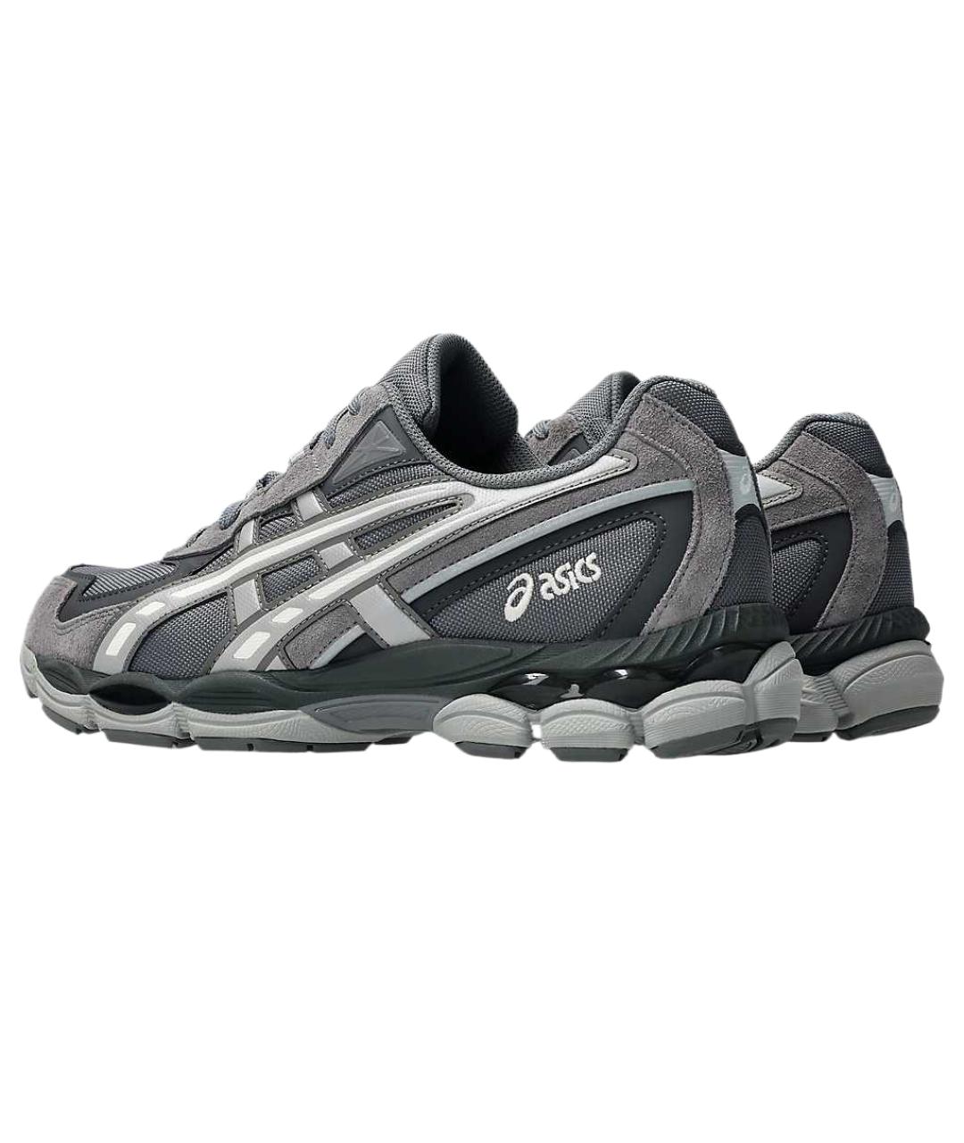 ASICS Серые текстильные кроссовки, фото 3