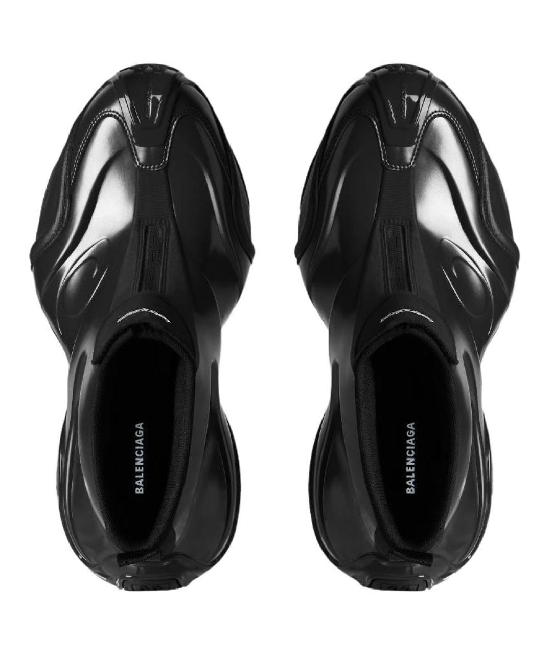 BALENCIAGA Черные низкие кроссовки / кеды, фото 5