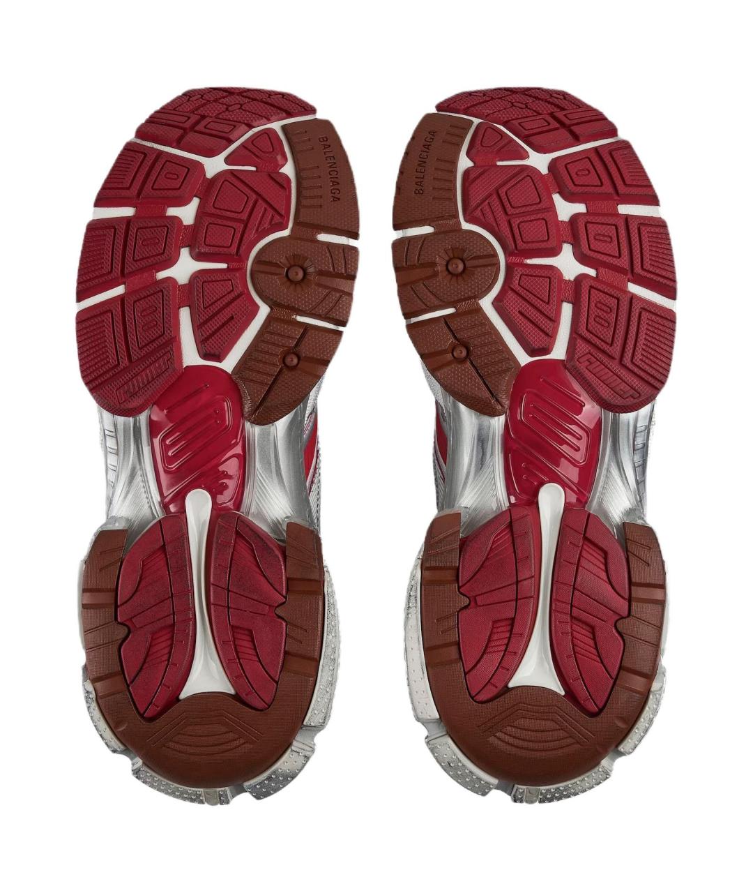 BALENCIAGA Белые низкие кроссовки / кеды, фото 7