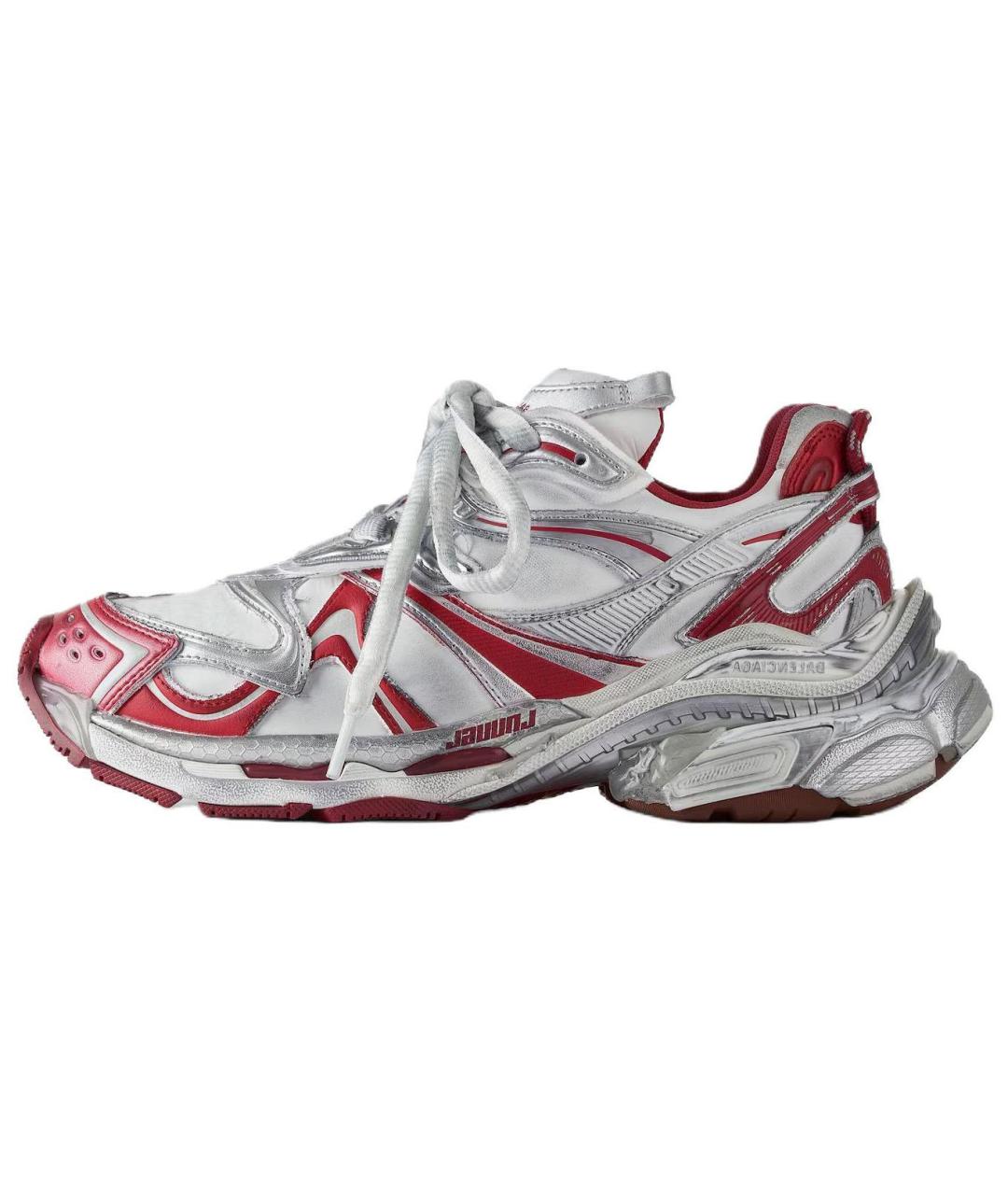 BALENCIAGA Белые низкие кроссовки / кеды, фото 2