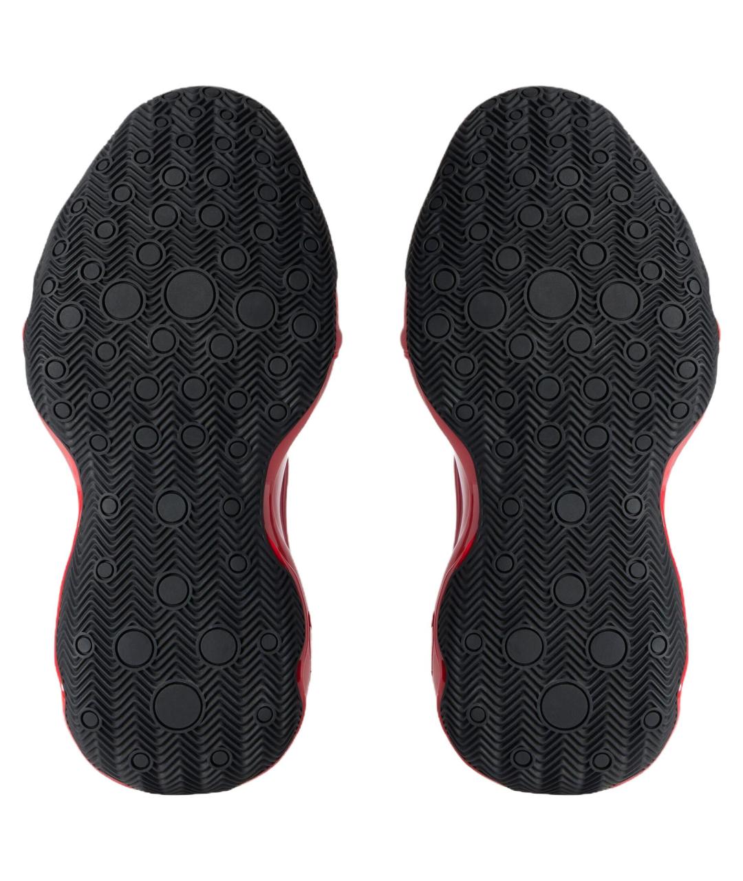 BALENCIAGA Красные низкие кроссовки / кеды, фото 7