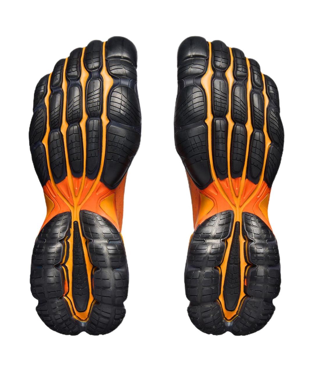 BALENCIAGA Оранжевое низкие кроссовки / кеды, фото 7