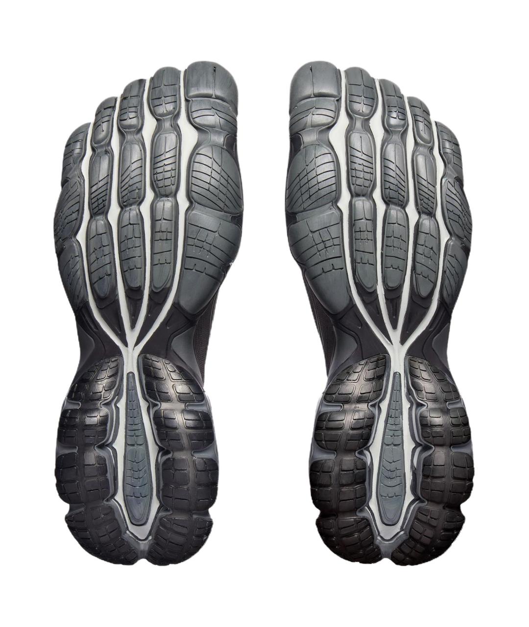 BALENCIAGA Серые низкие кроссовки / кеды, фото 7