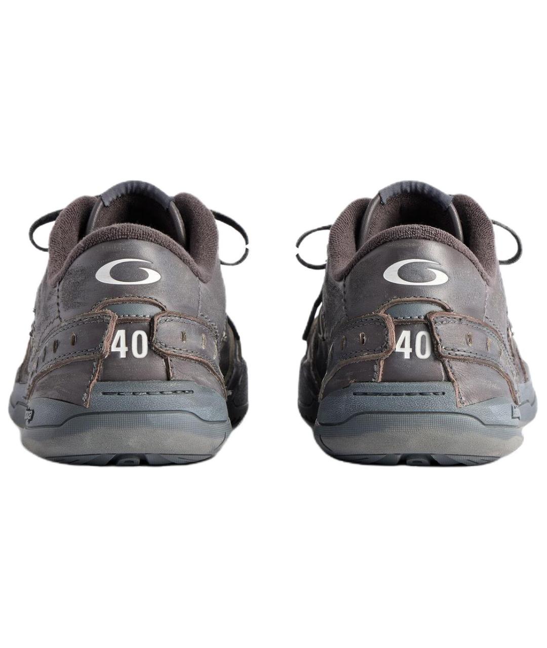 BALENCIAGA Коричневые низкие кроссовки / кеды, фото 6