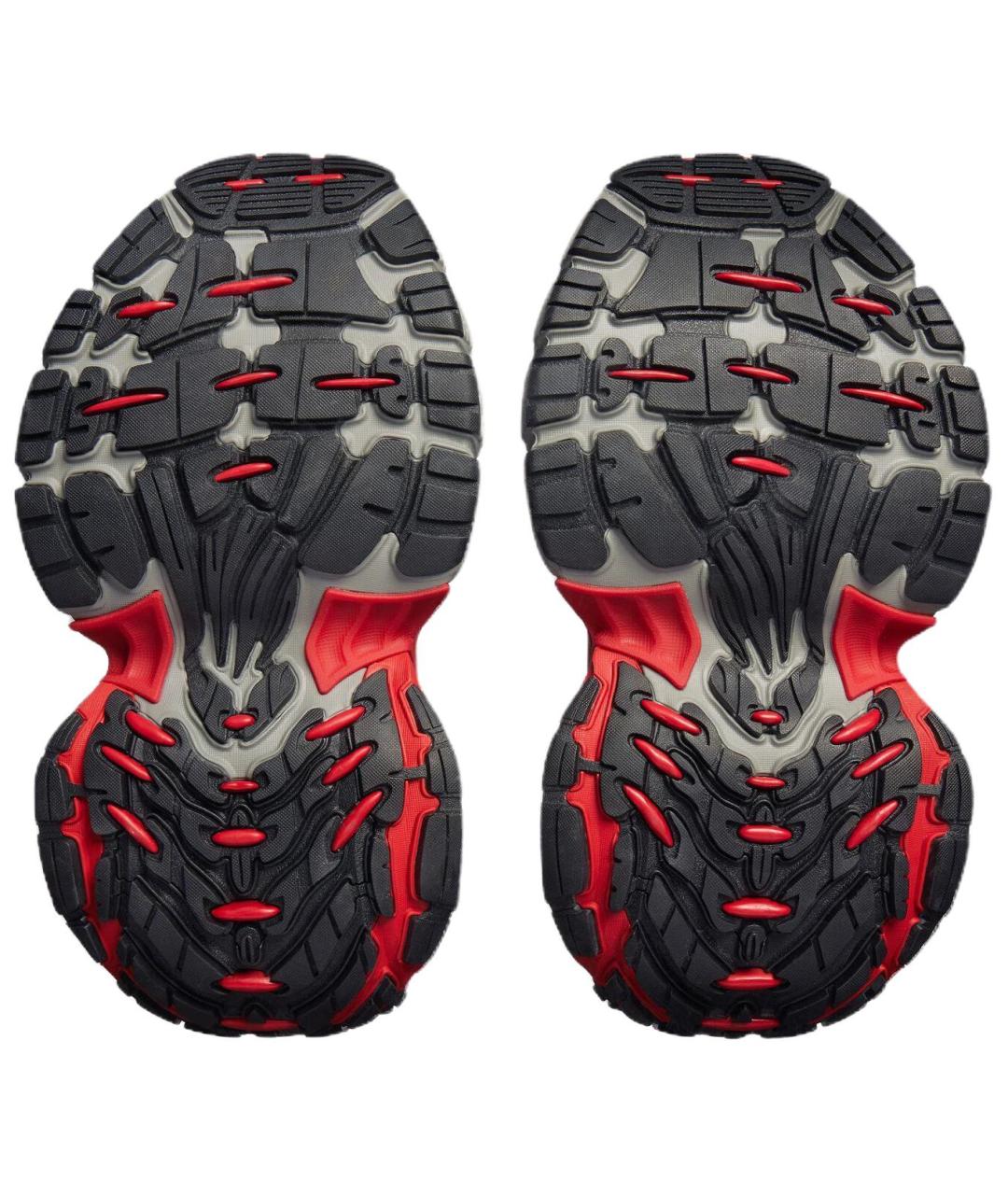 BALENCIAGA Красные низкие кроссовки / кеды, фото 7