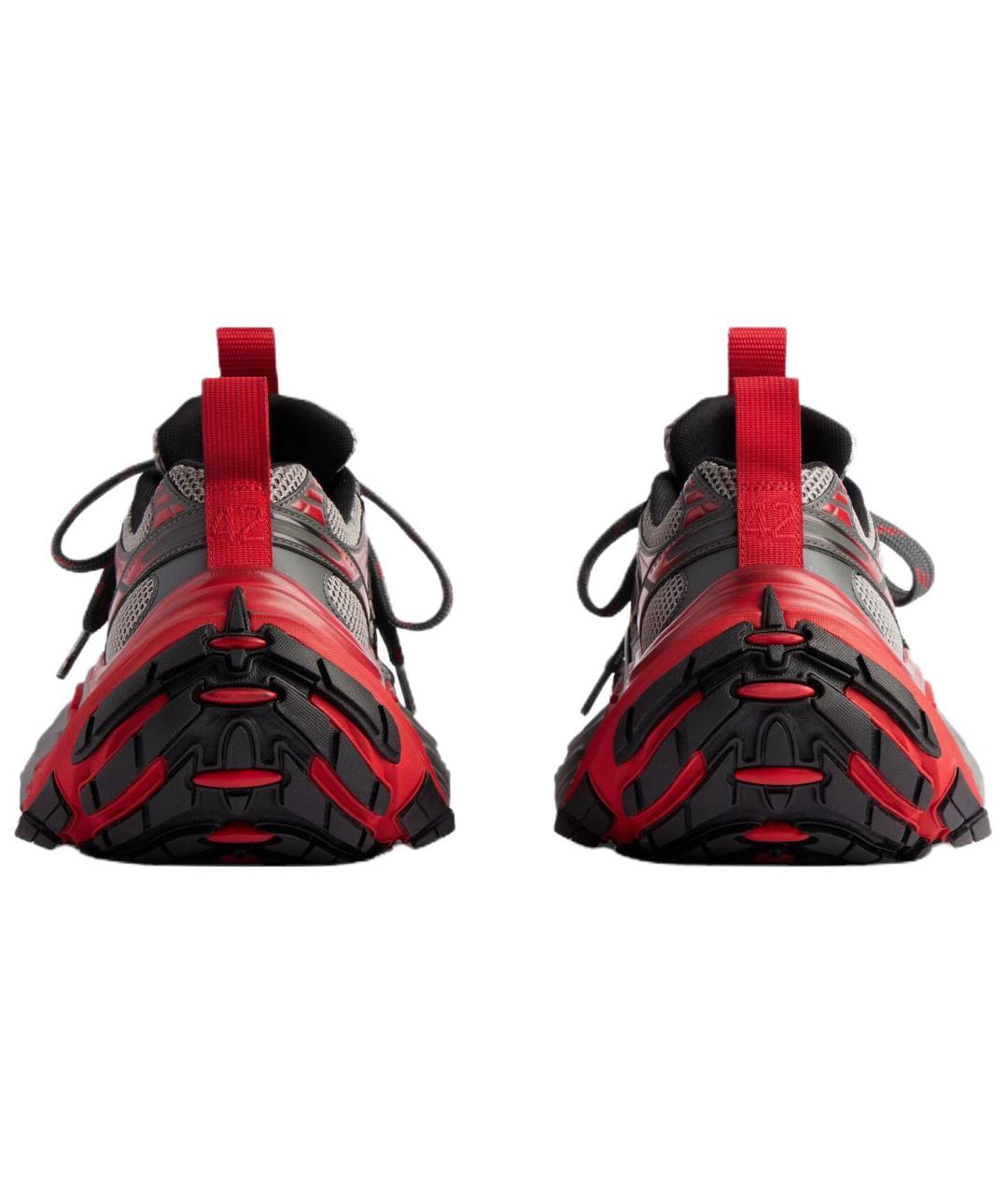 BALENCIAGA Красные низкие кроссовки / кеды, фото 6