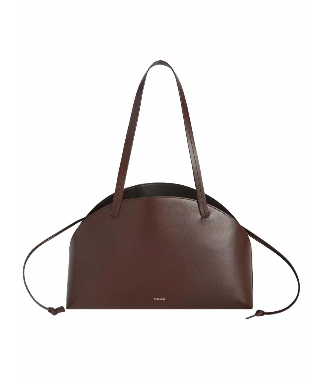 JIL SANDER Кожаная сумка с короткими ручками, фото 1