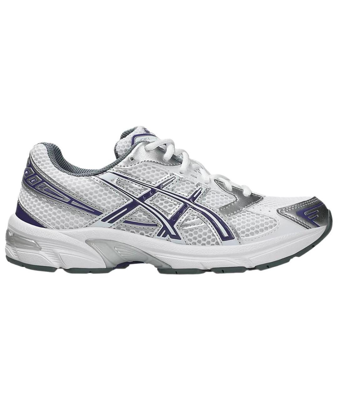 ASICS Белые синтетические кроссовки, фото 7