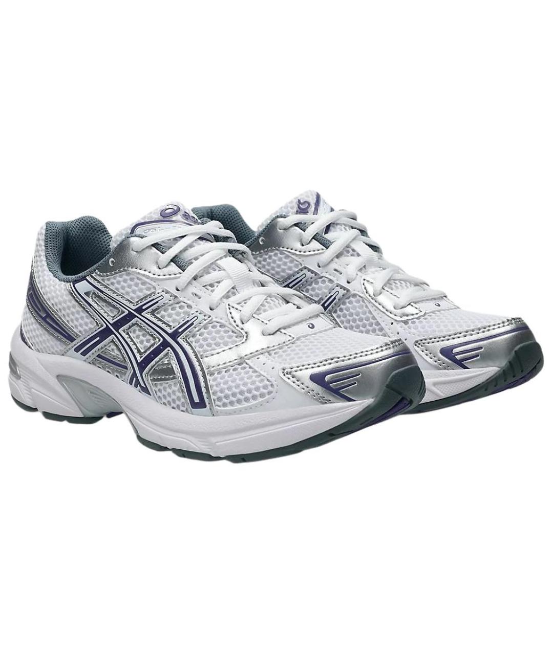 ASICS Белые синтетические кроссовки, фото 3