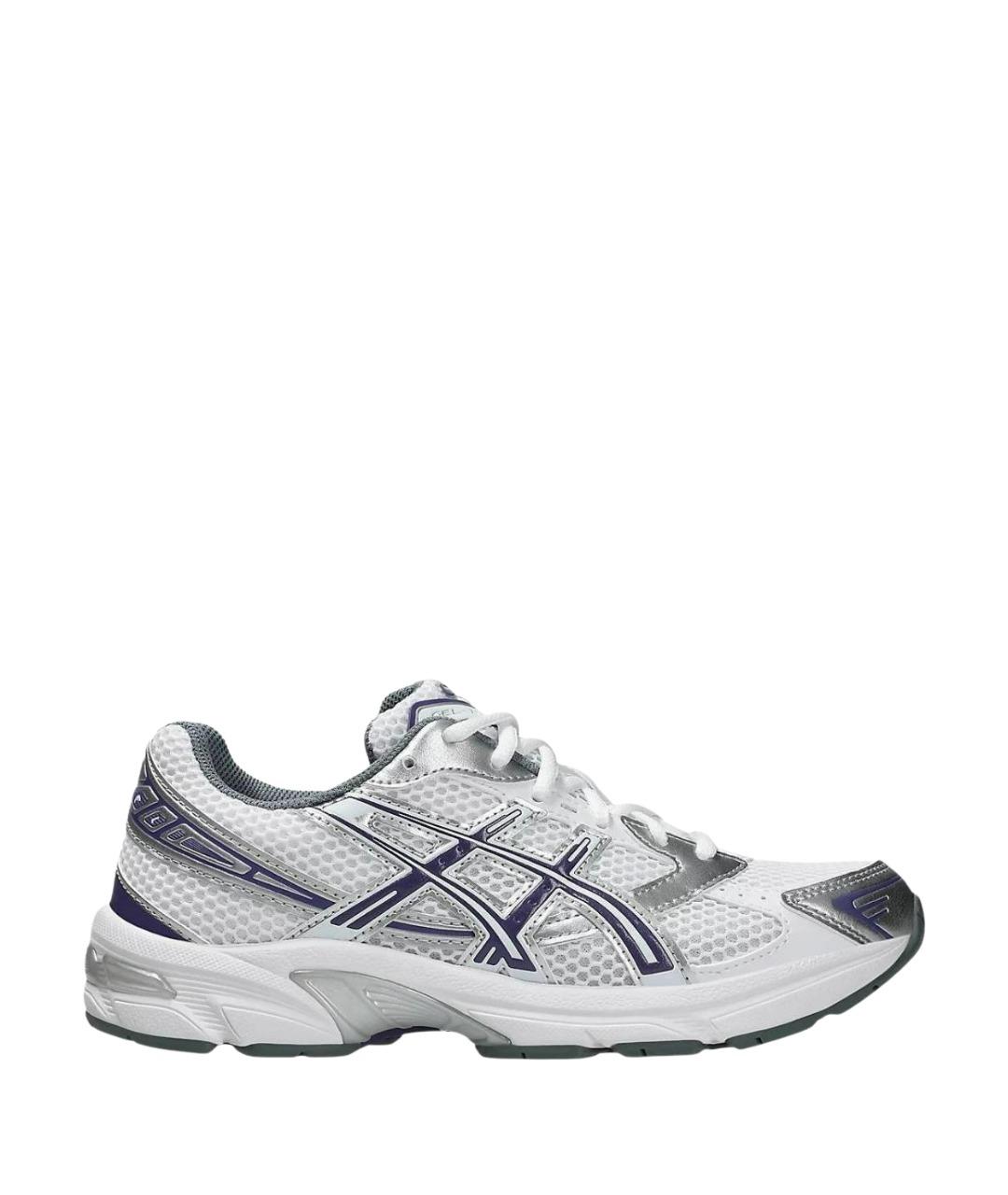 ASICS Белые синтетические кроссовки, фото 1