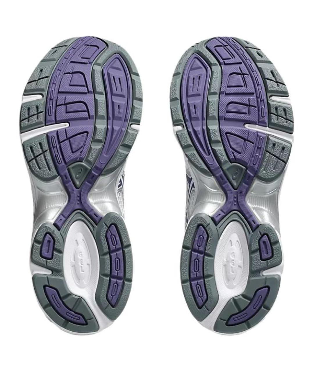 ASICS Белые синтетические кроссовки, фото 6
