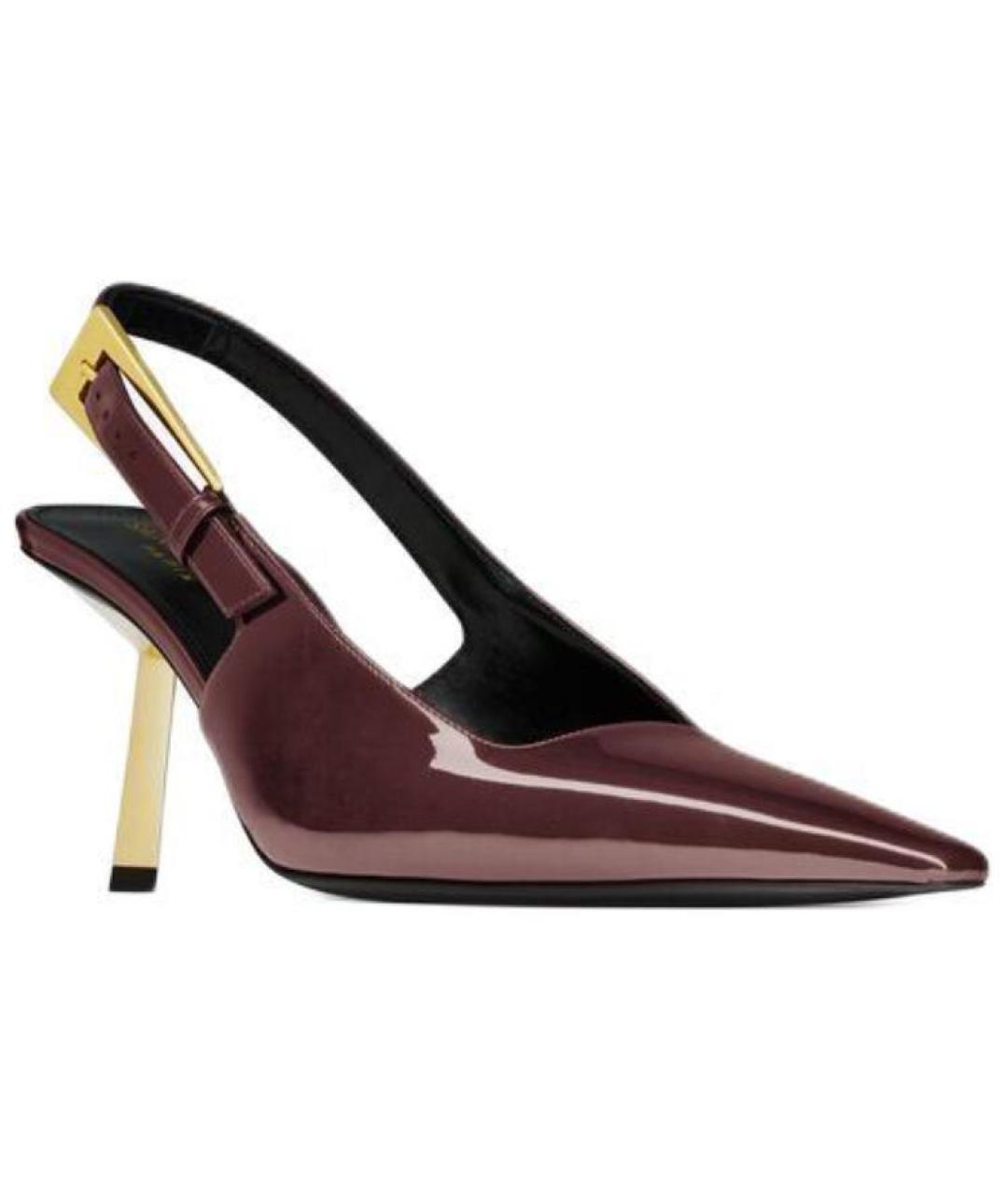 SAINT LAURENT Кожаные туфли, фото 3