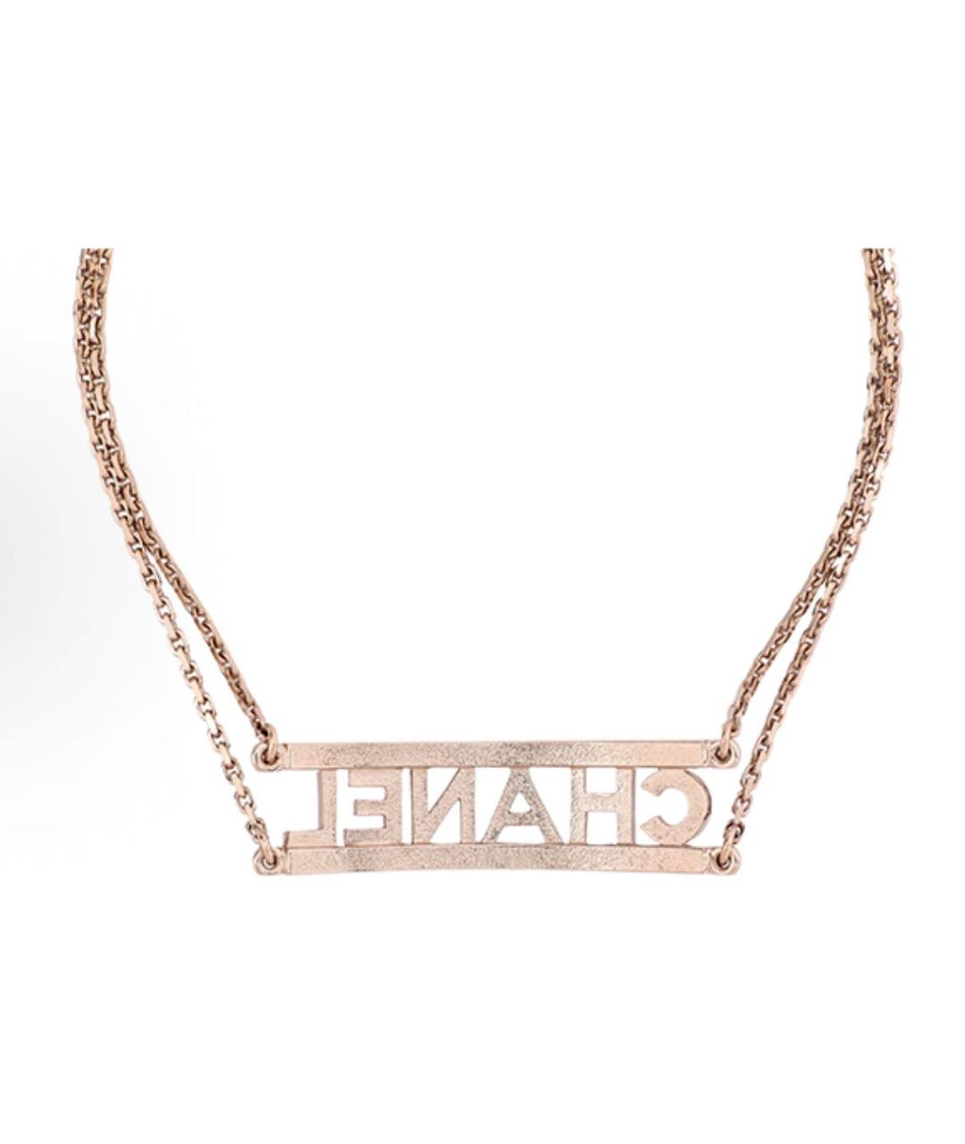 CHANEL Золотой чокер, фото 4