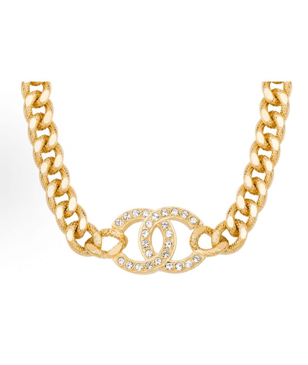 CHANEL Золотой чокер, фото 4