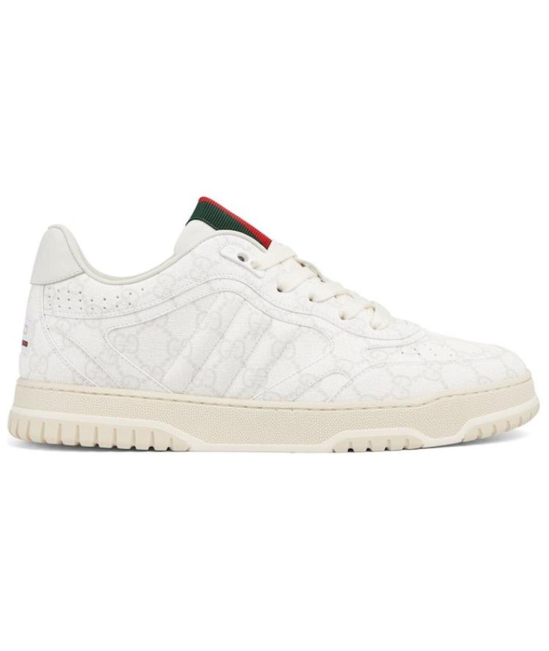 GUCCI Белые низкие кроссовки / кеды, фото 1