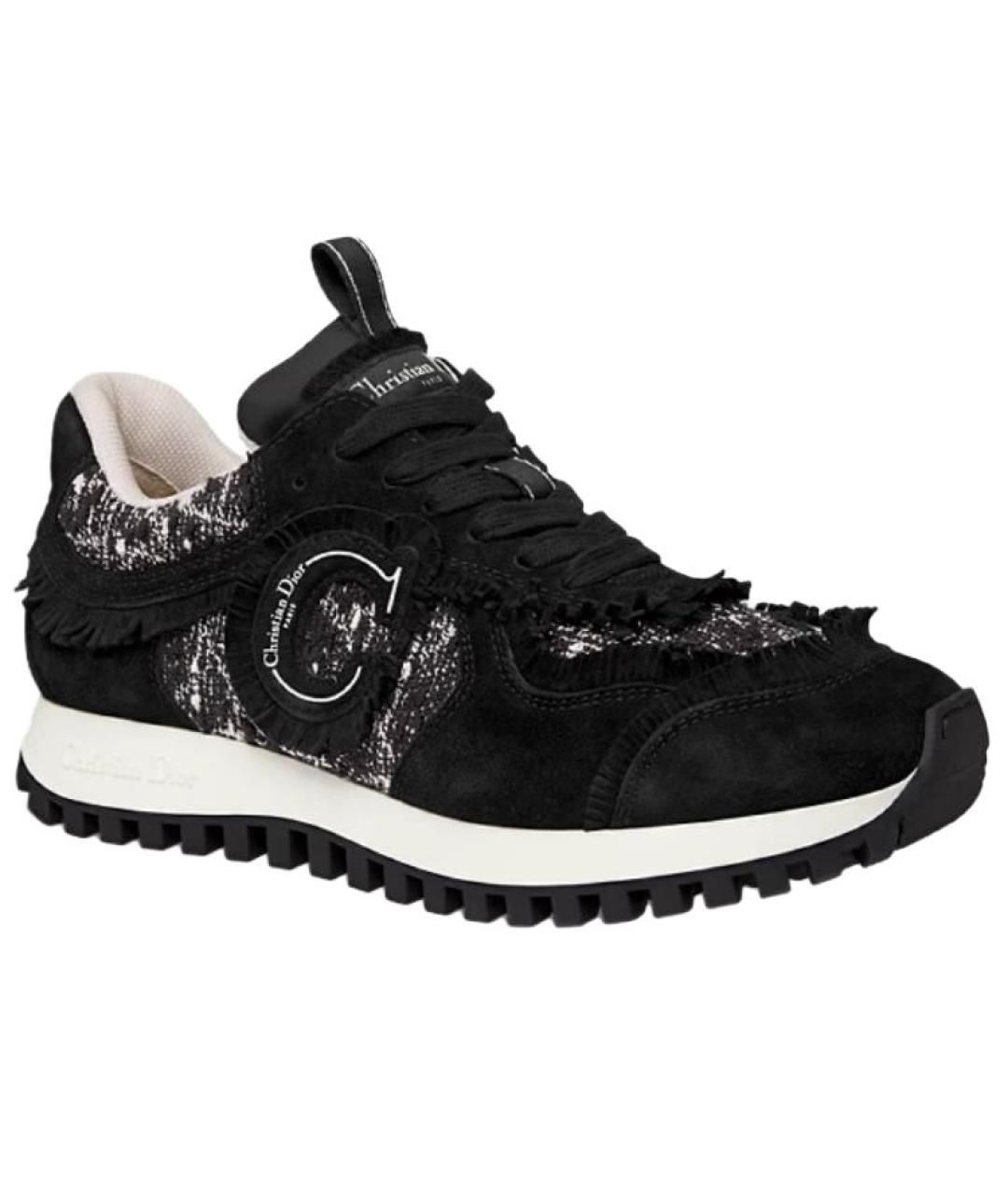 CHRISTIAN DIOR Черные кроссовки, фото 3