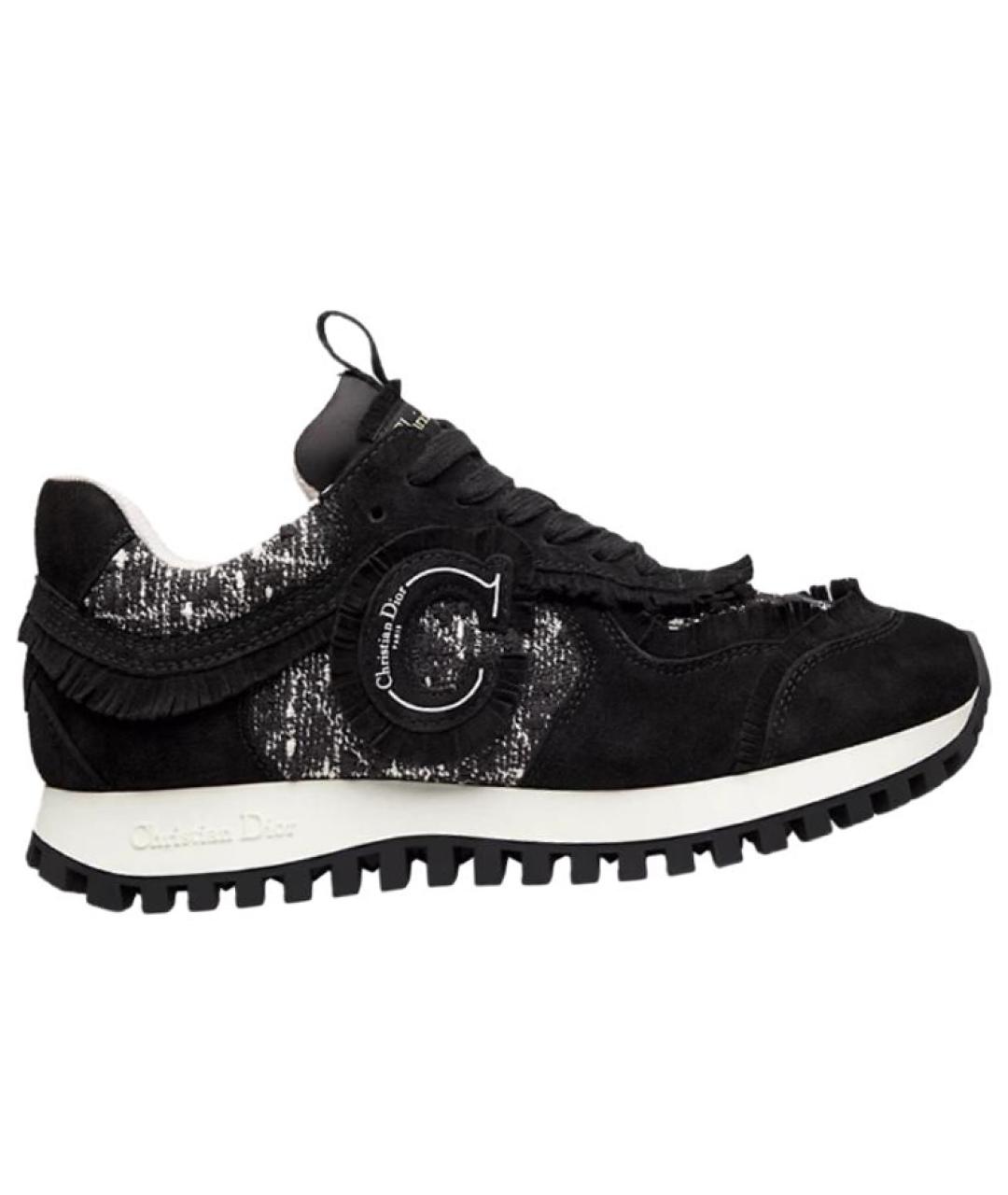 CHRISTIAN DIOR Черные кроссовки, фото 1