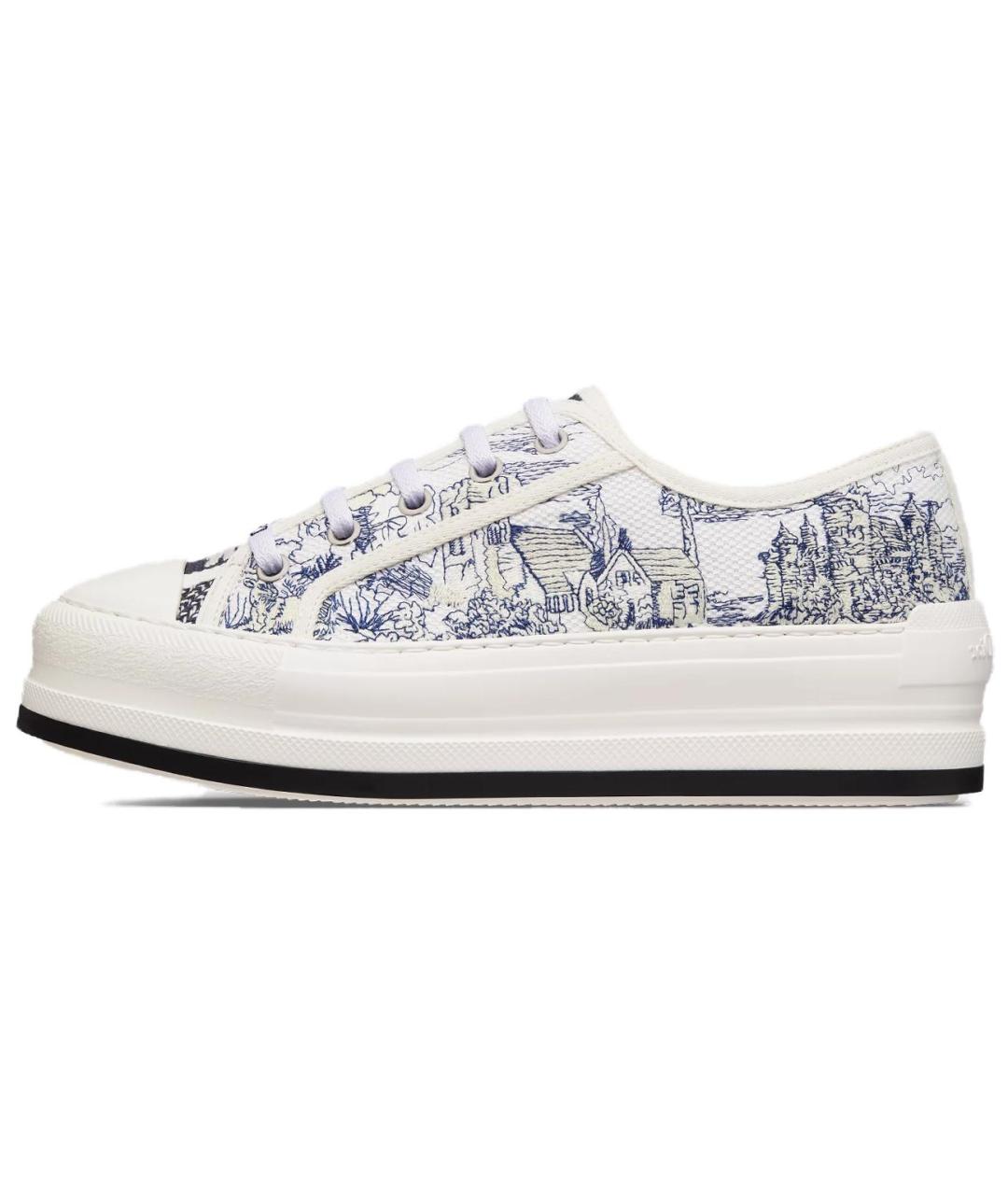 CHRISTIAN DIOR Мульти бархатные кроссовки, фото 5