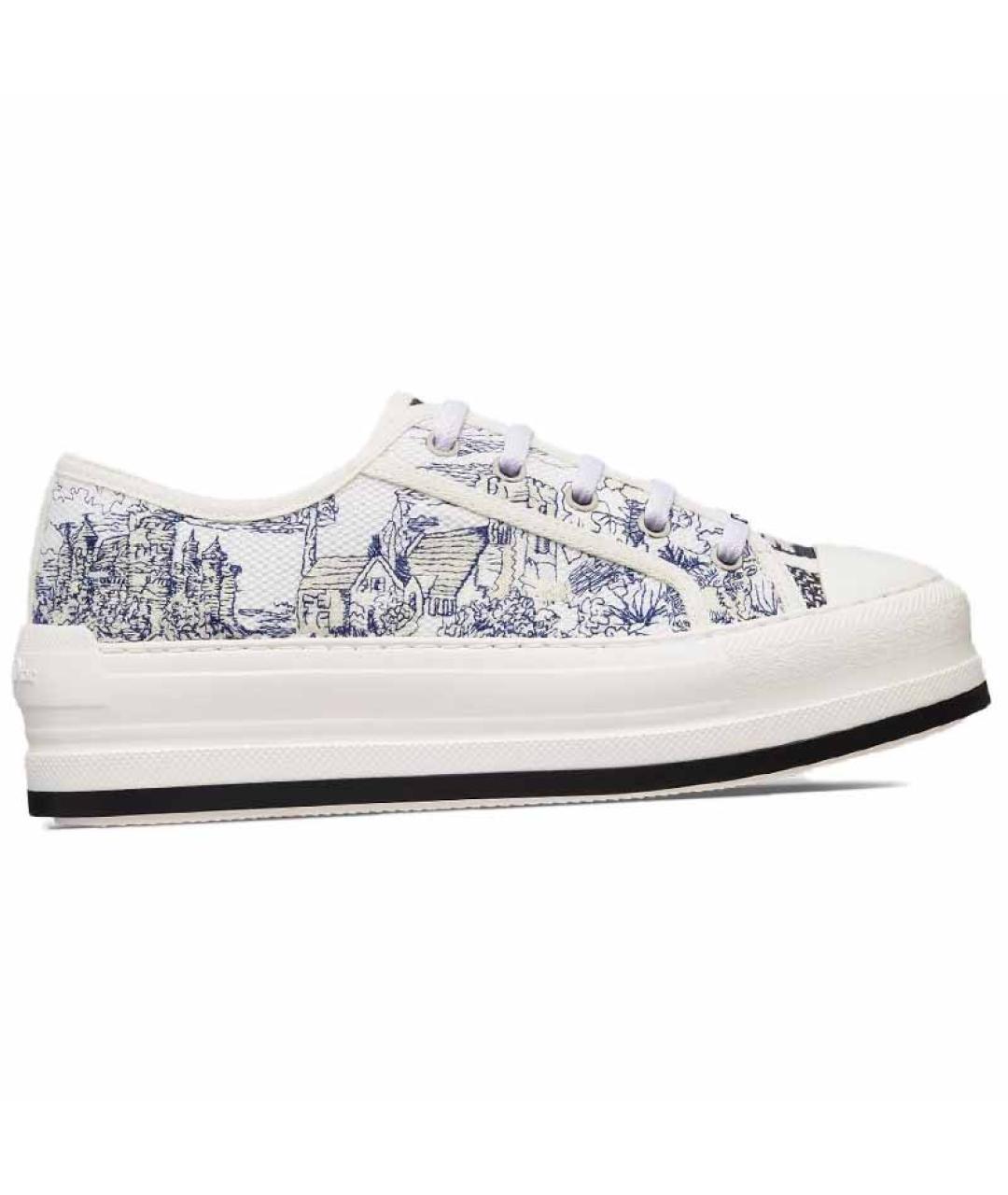 CHRISTIAN DIOR Мульти бархатные кроссовки, фото 2