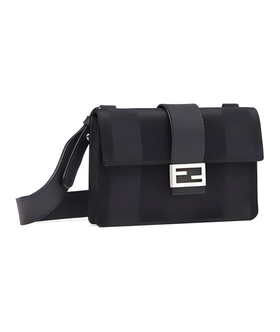 FENDI Черная сумка на плечо, фото 2