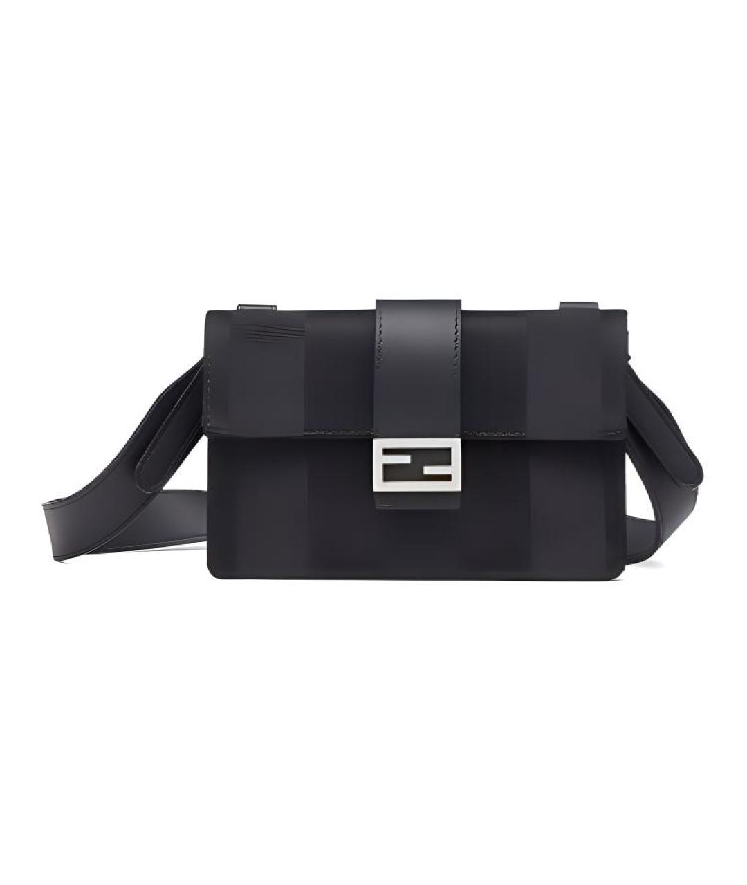 FENDI Черная сумка на плечо, фото 1