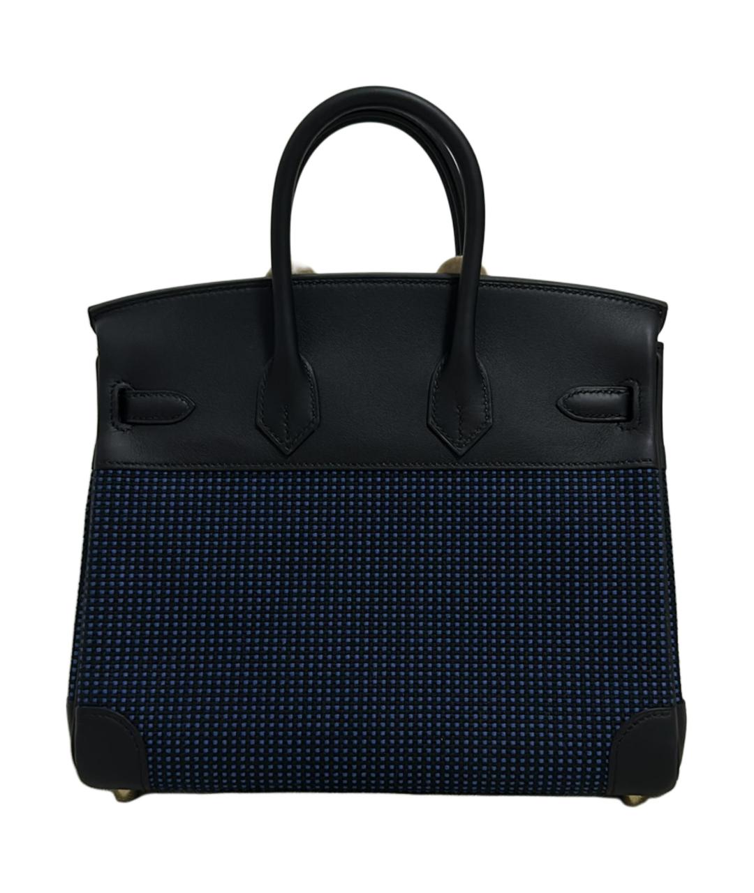 HERMES Темно-синяя сумка через плечо, фото 2