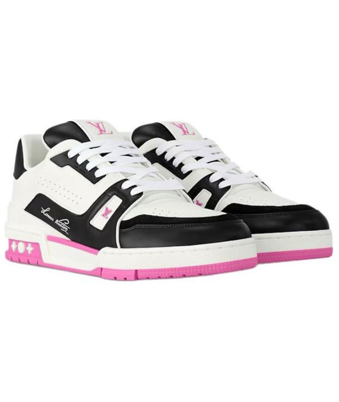 LOUIS VUITTON Мульти кожаные кроссовки, фото 2