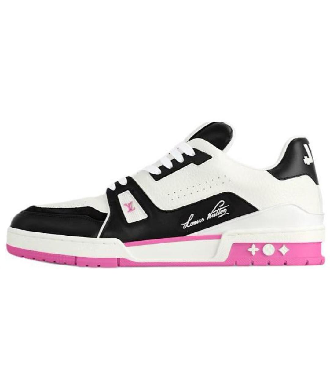 LOUIS VUITTON Мульти кожаные кроссовки, фото 3