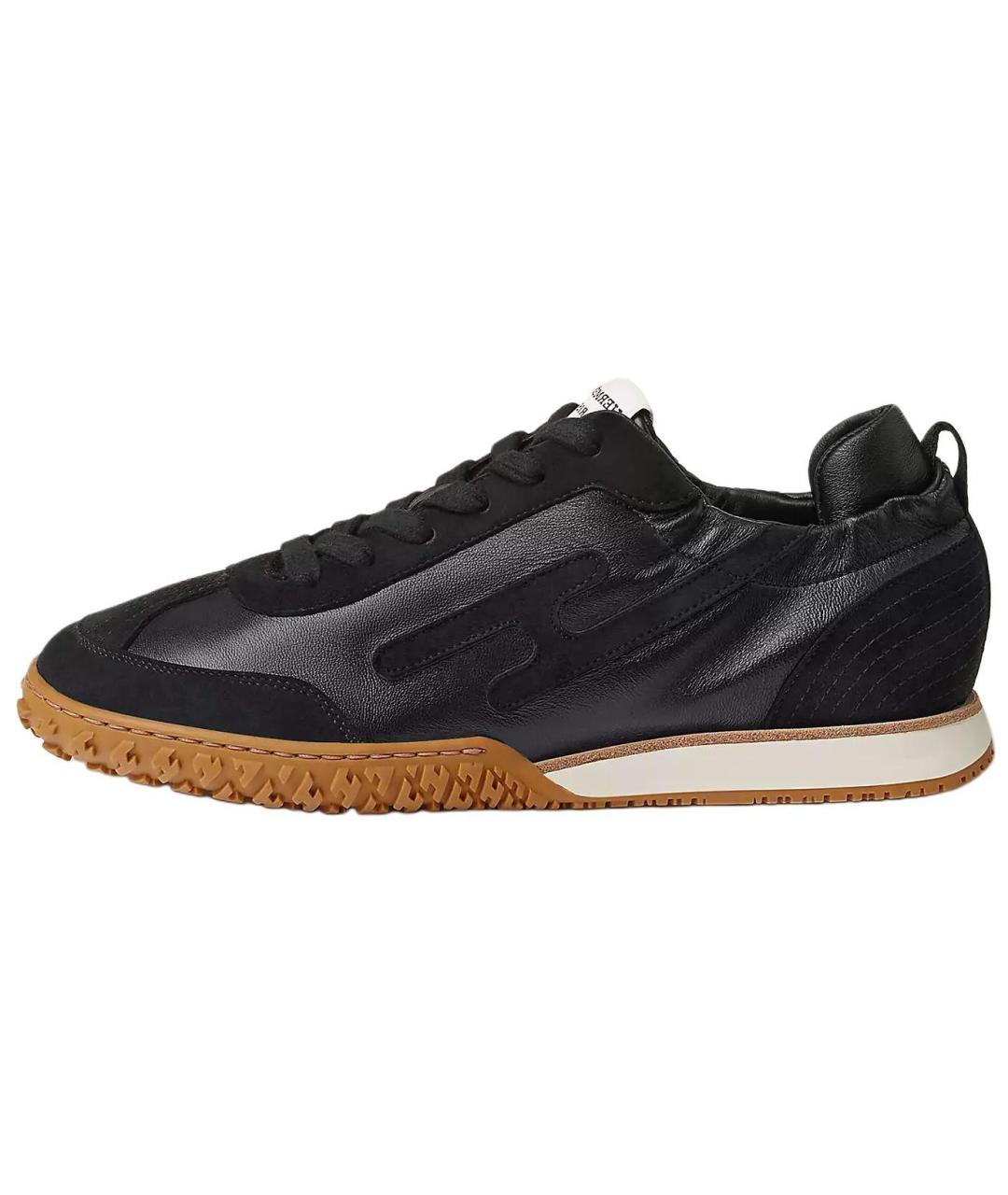 HERMES Черные кроссовки, фото 2