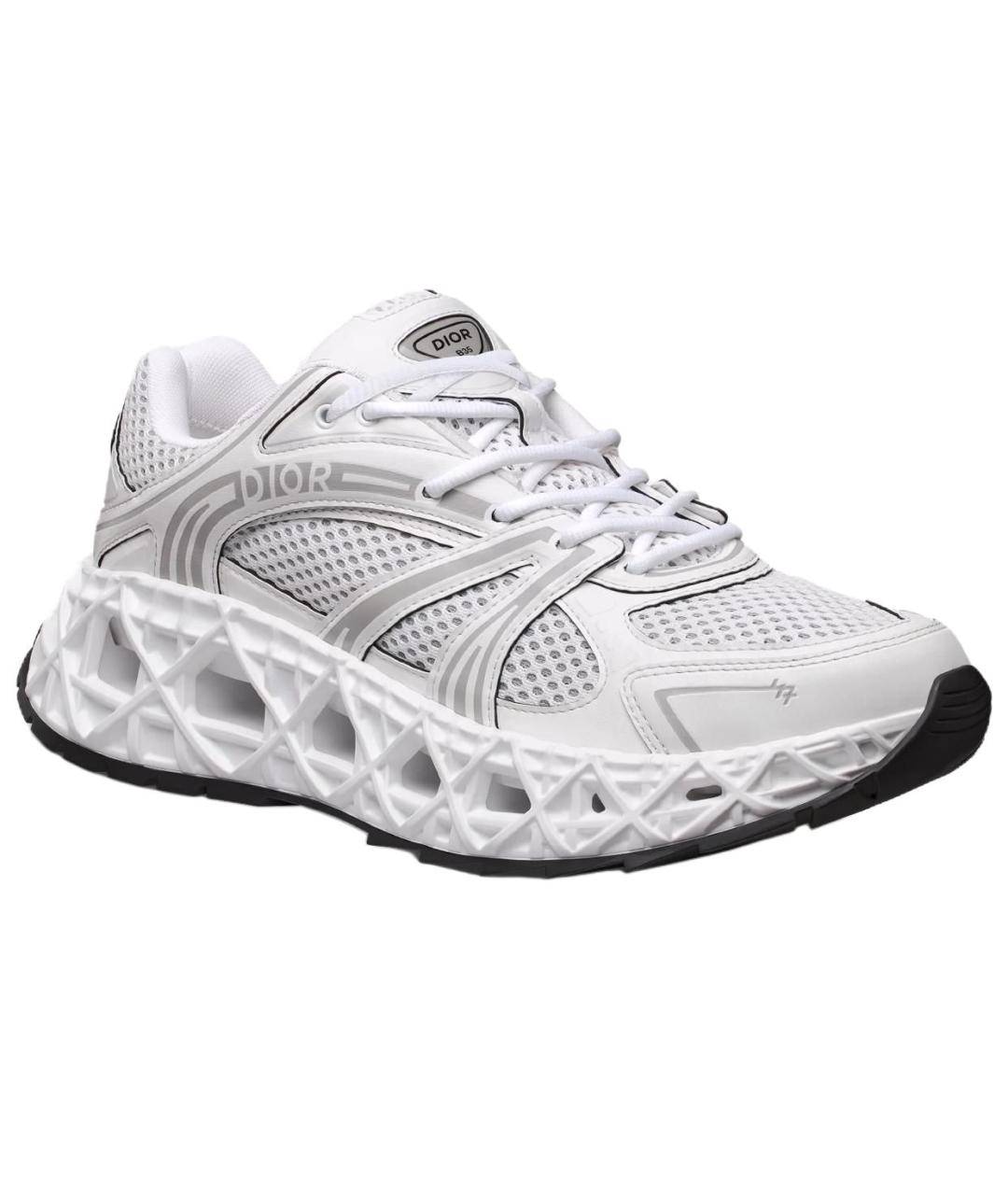 CHRISTIAN DIOR Серебряные кроссовки, фото 3