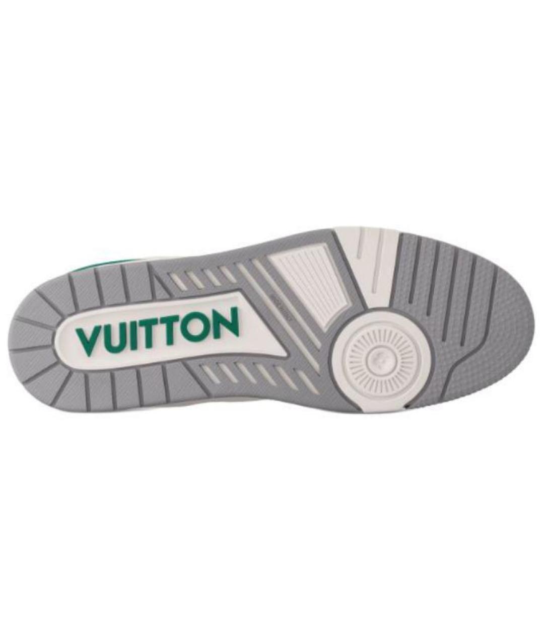 LOUIS VUITTON Кожаные низкие кроссовки / кеды, фото 6