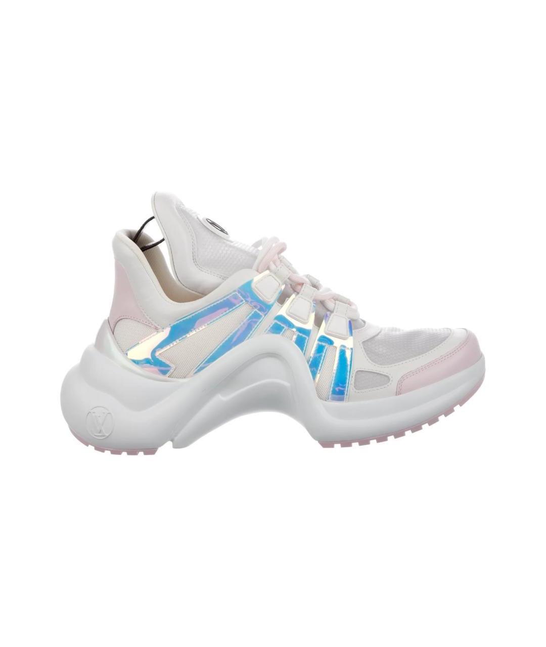 LOUIS VUITTON Белые кроссовки, фото 1