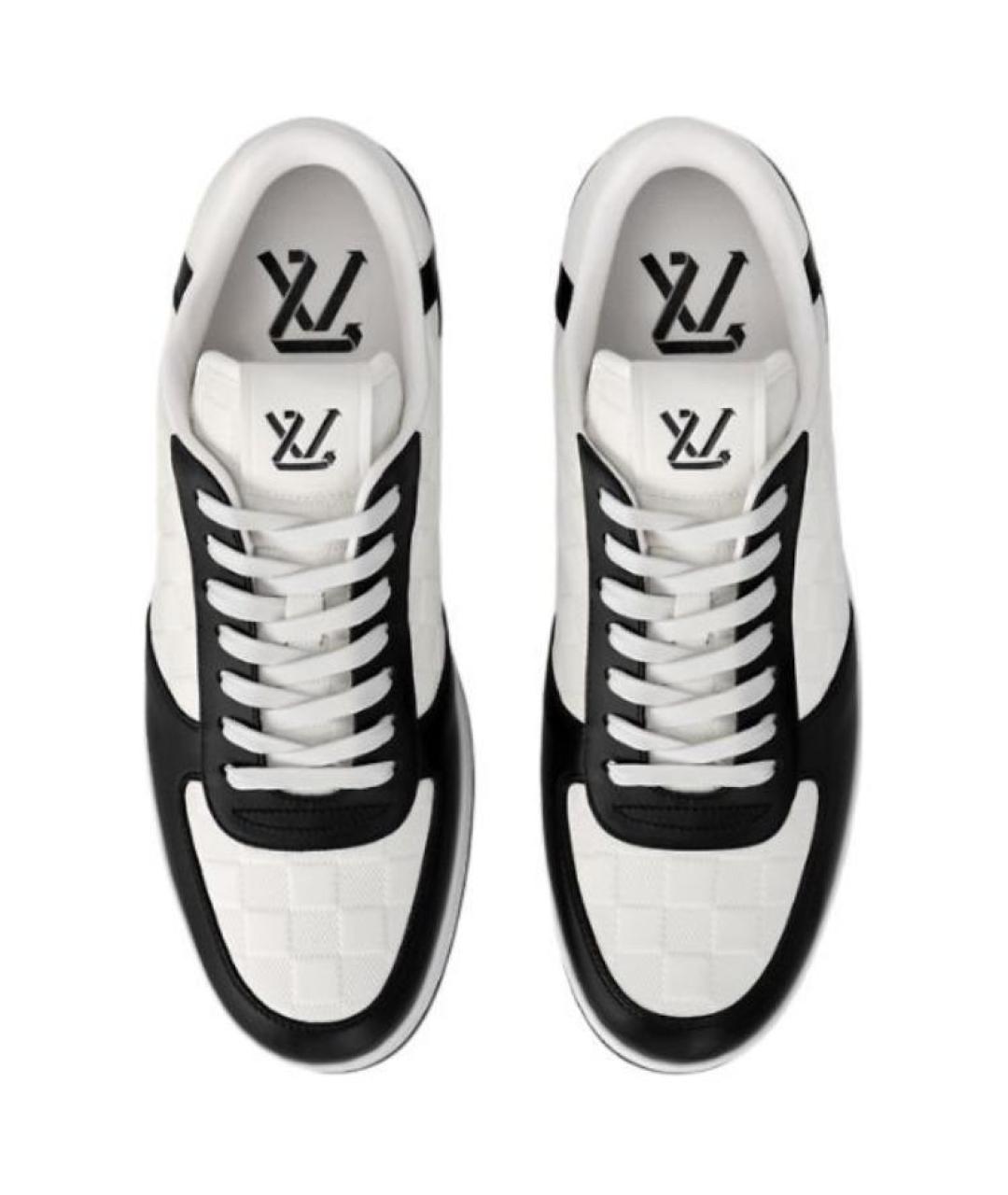 LOUIS VUITTON Мульти кожаные низкие кроссовки / кеды, фото 4