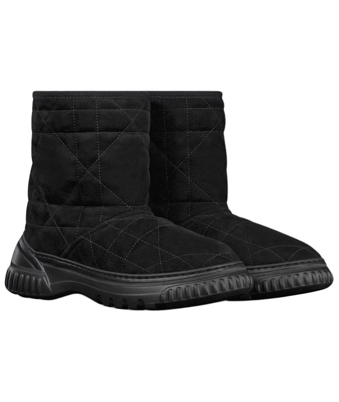 CHRISTIAN DIOR Черные ботинки, фото 3