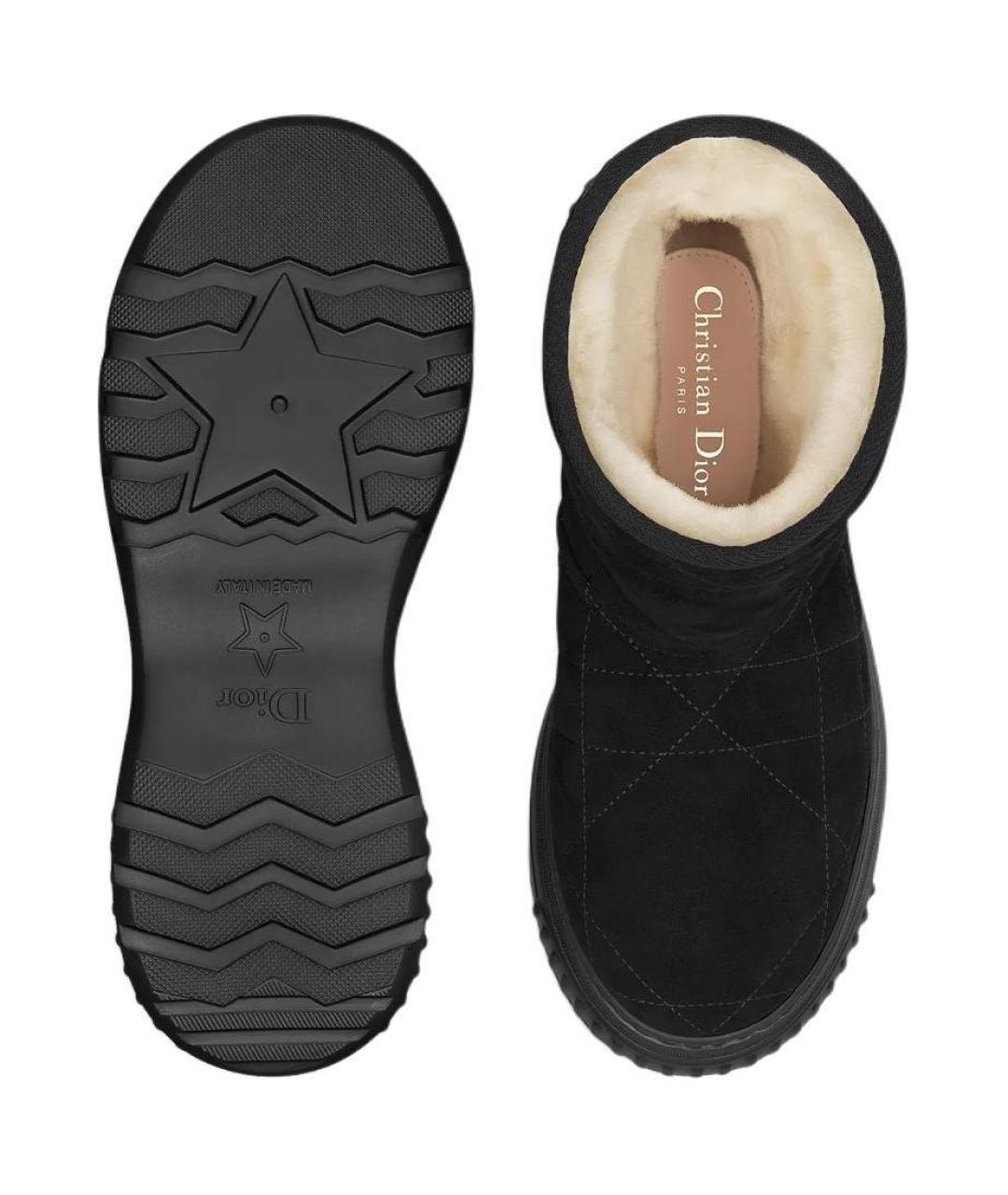 CHRISTIAN DIOR Черные ботинки, фото 5