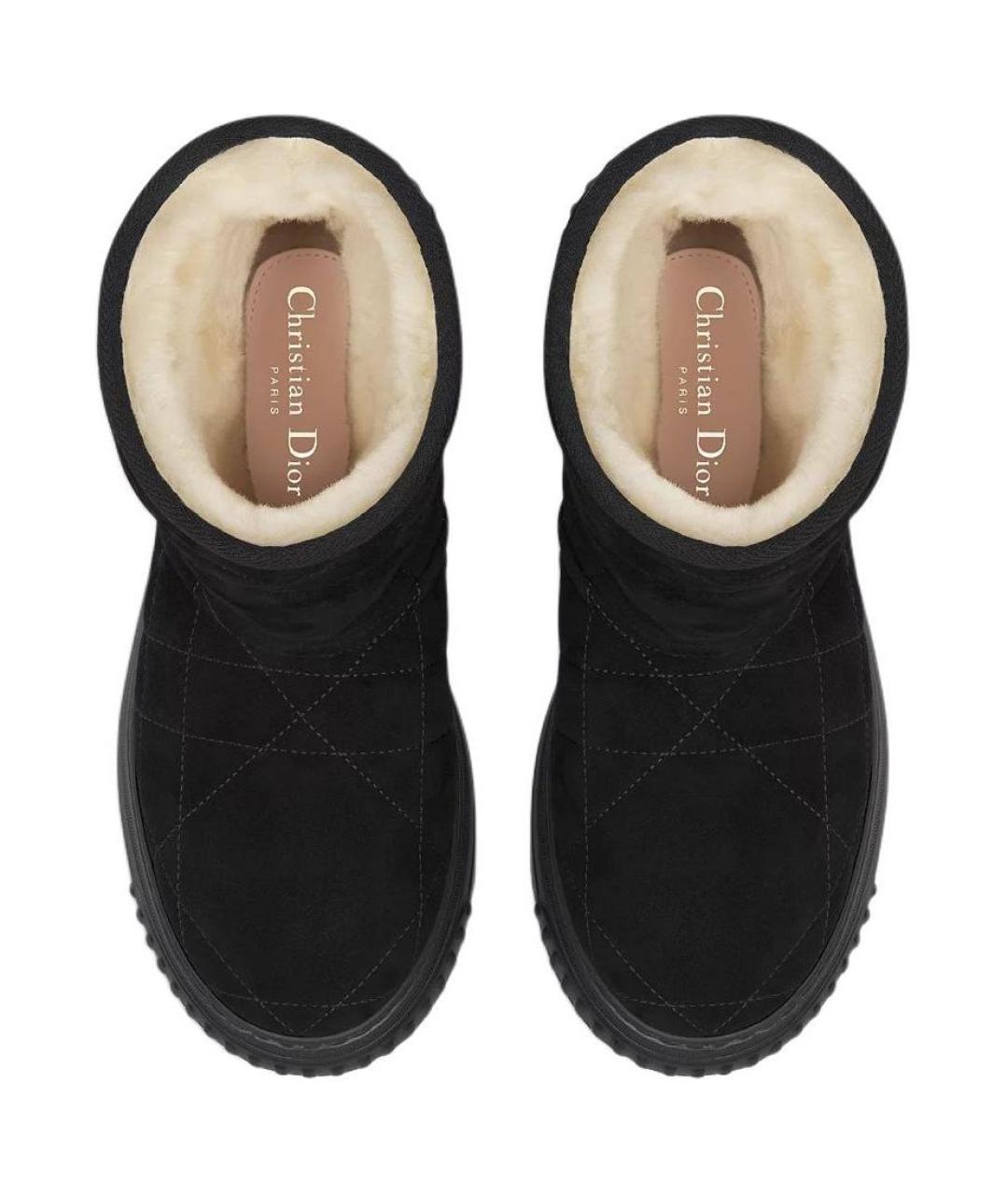 CHRISTIAN DIOR Черные ботинки, фото 4