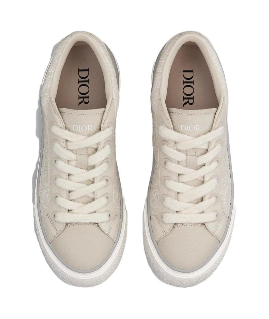 CHRISTIAN DIOR Кожаные кеды, фото 3