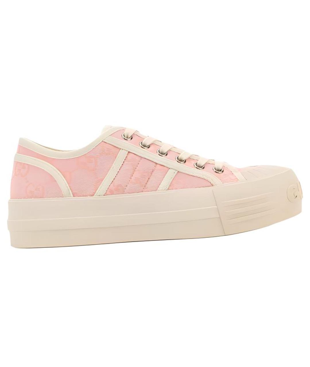 GUCCI Розовые кеды, фото 2