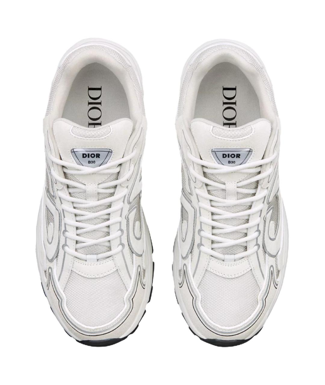 CHRISTIAN DIOR Замшевые низкие кроссовки / кеды, фото 4