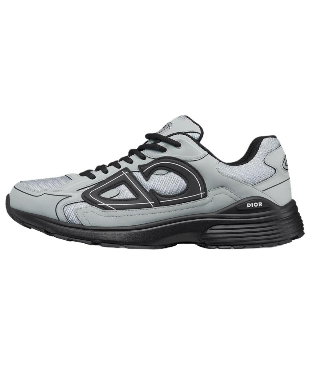 CHRISTIAN DIOR Серые низкие кроссовки / кеды, фото 2