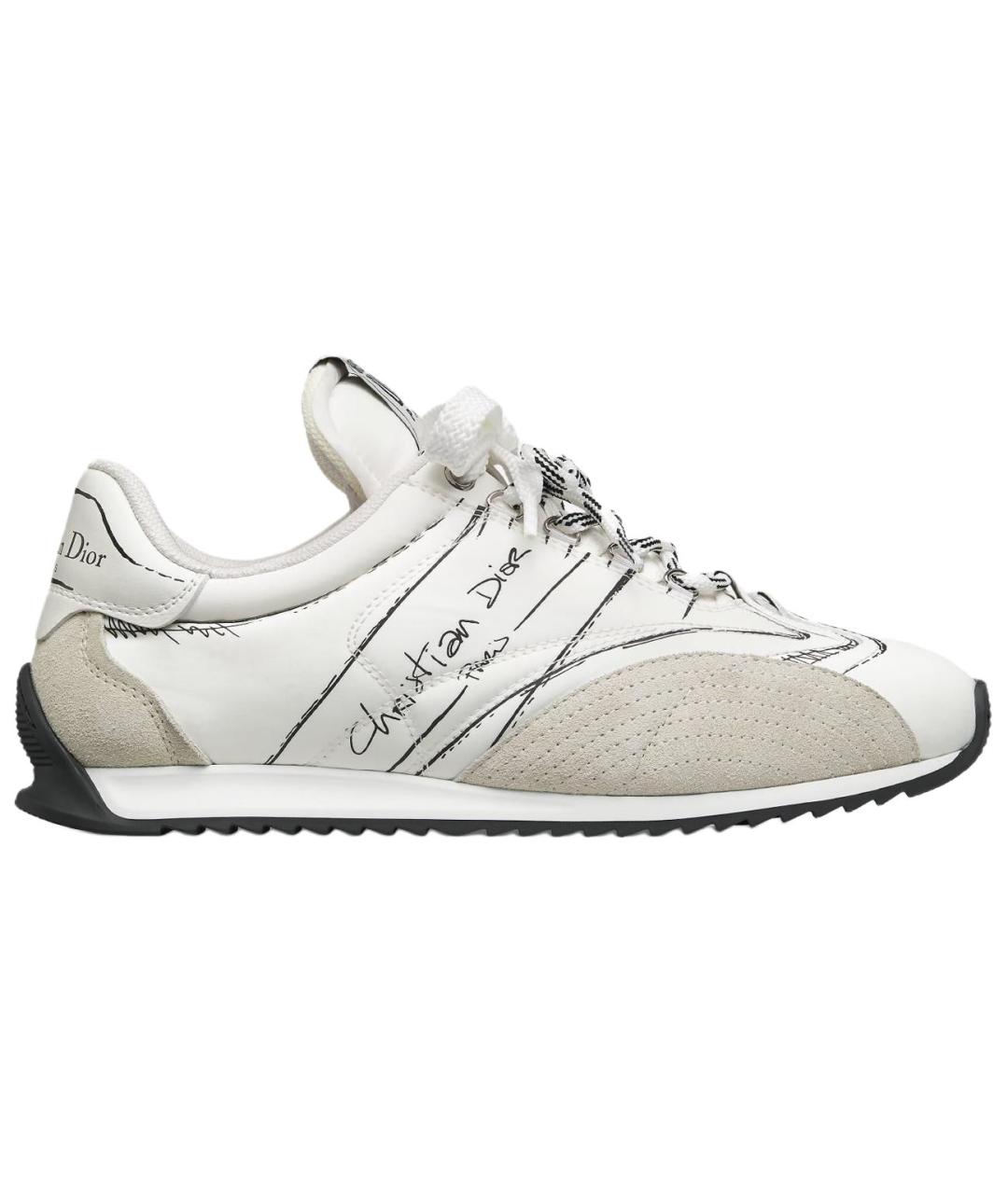 CHRISTIAN DIOR Белые кроссовки, фото 1
