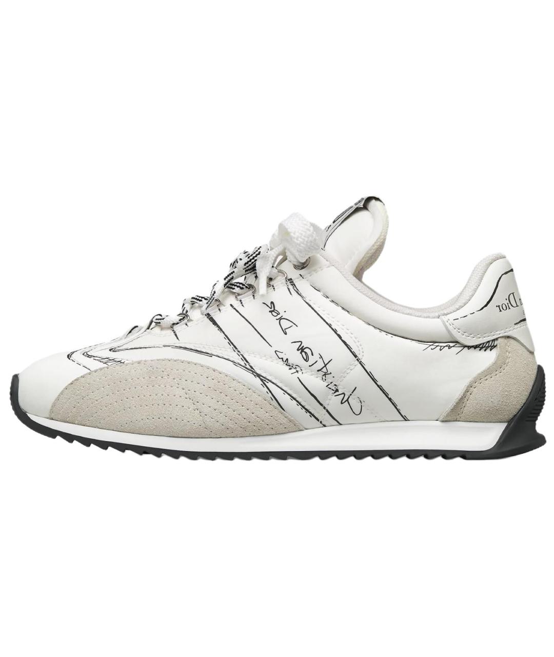 CHRISTIAN DIOR Белые кроссовки, фото 2