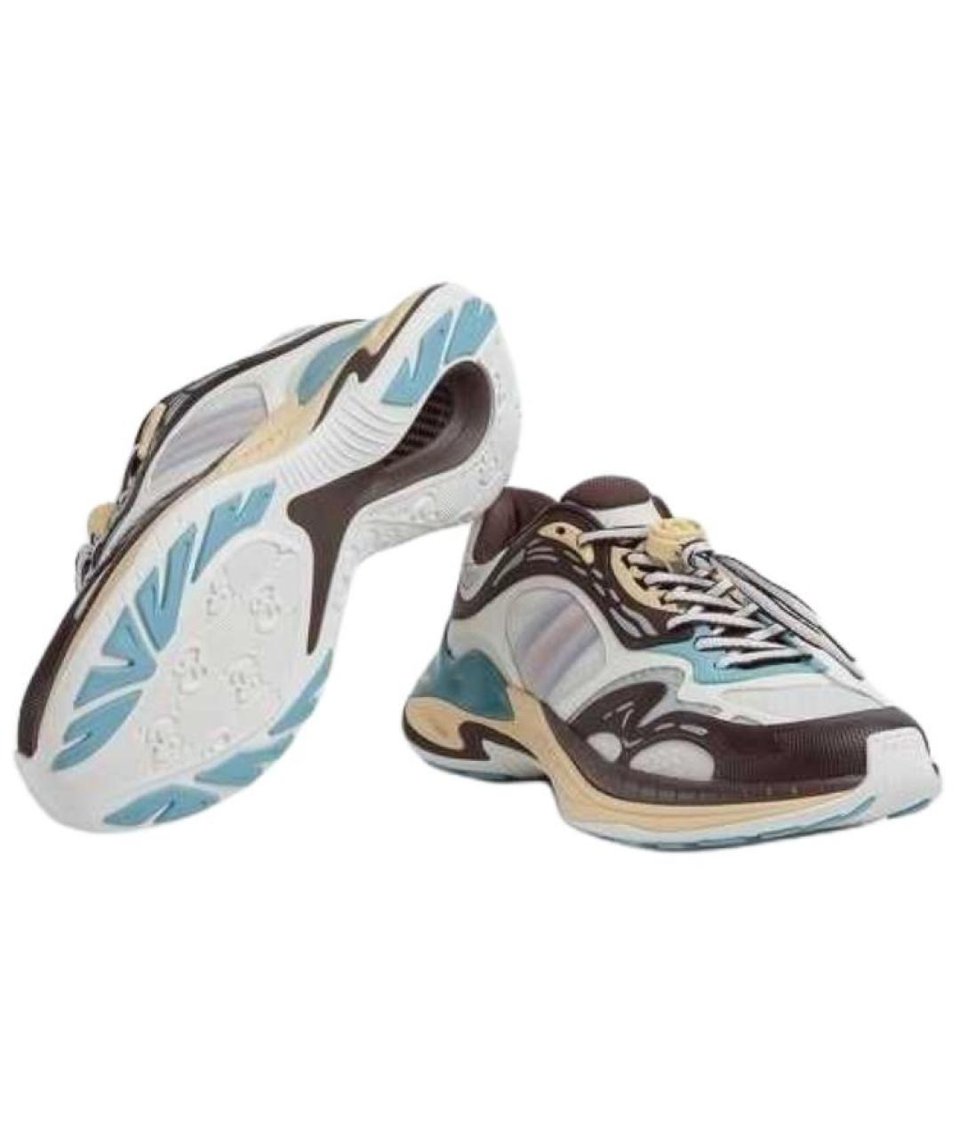 GUCCI Мульти низкие кроссовки / кеды, фото 5