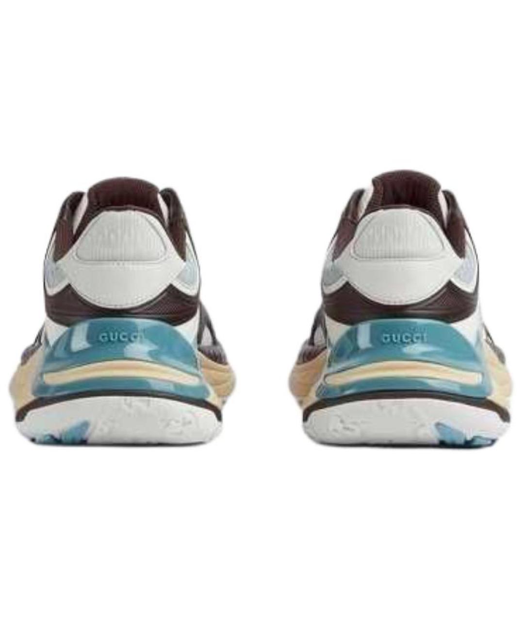 GUCCI Мульти низкие кроссовки / кеды, фото 4