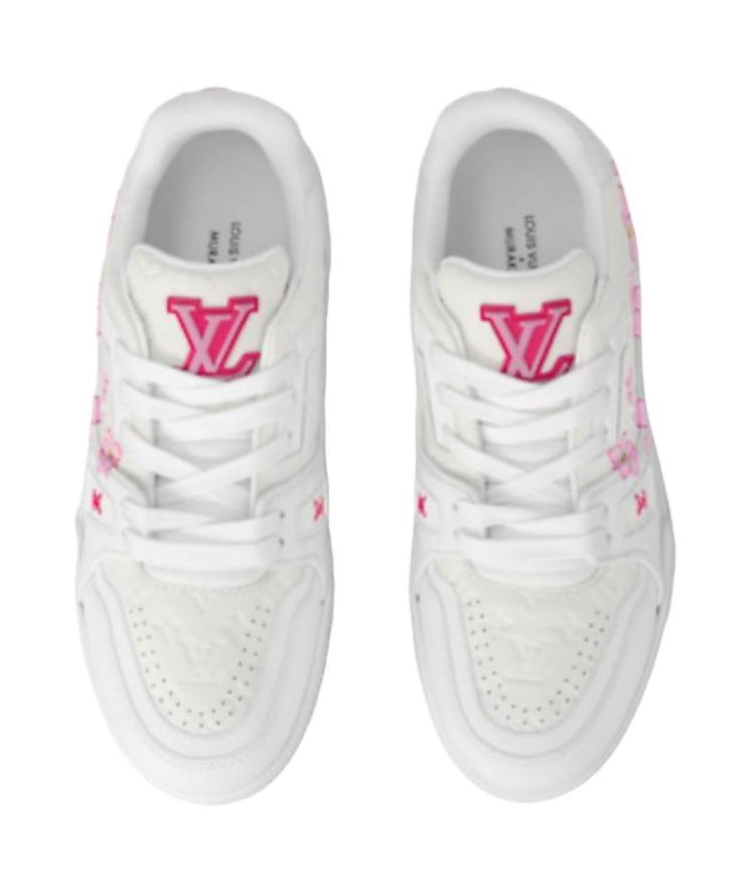 LOUIS VUITTON Мульти кожаные кроссовки, фото 4