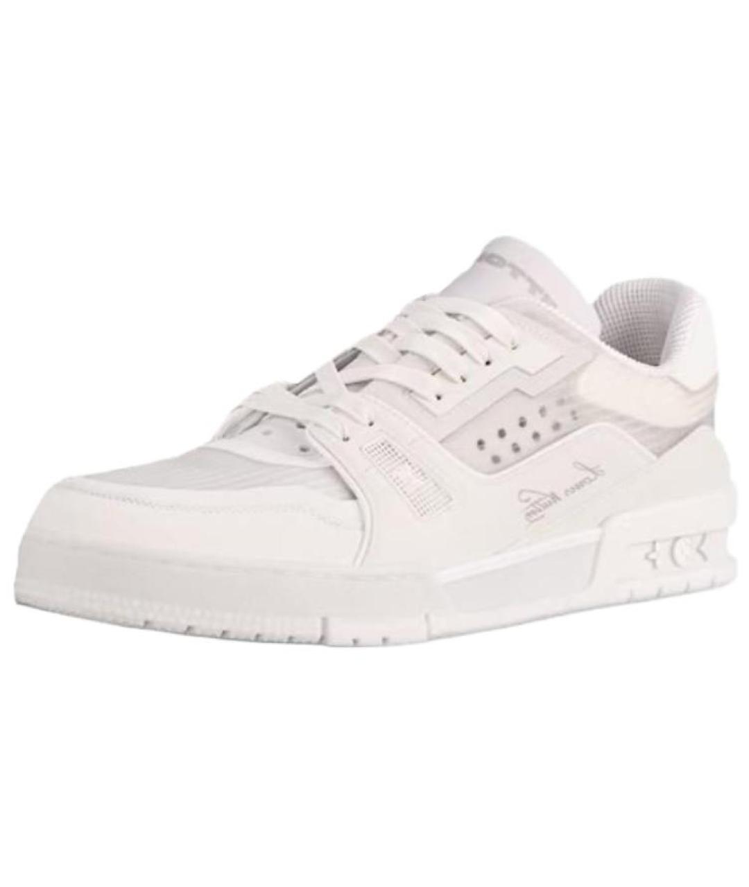 LOUIS VUITTON Белые кроссовки, фото 2