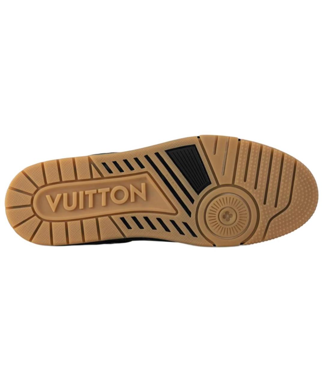 LOUIS VUITTON Черные низкие кроссовки / кеды, фото 6