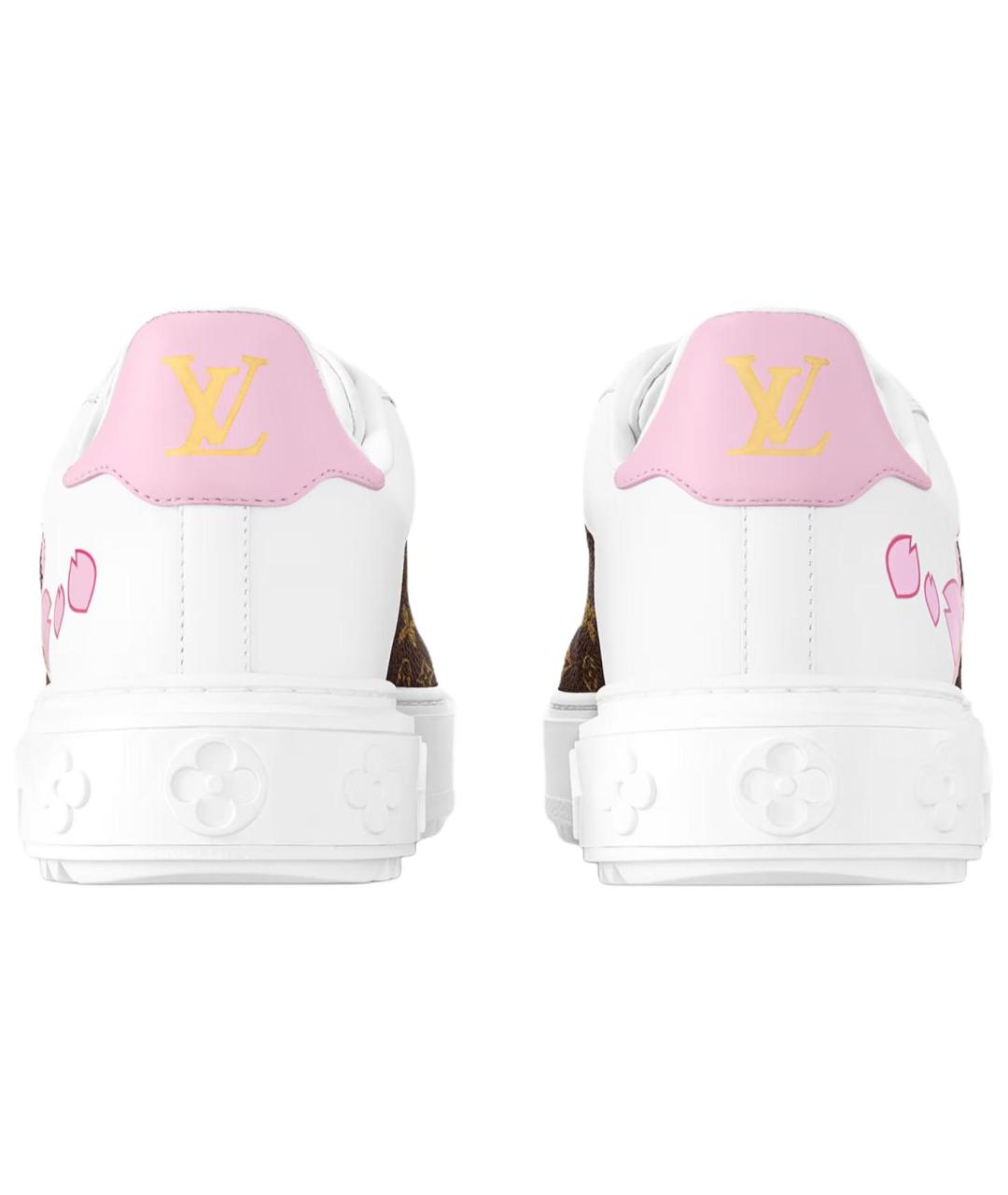 LOUIS VUITTON Мульти кожаные кроссовки, фото 4