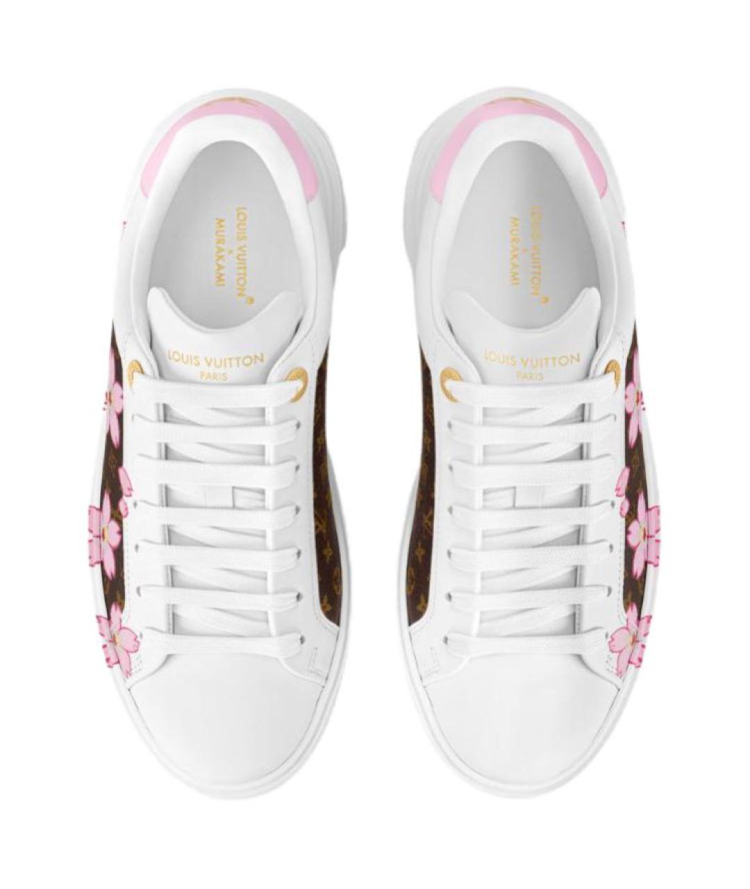 LOUIS VUITTON Мульти кожаные кроссовки, фото 3