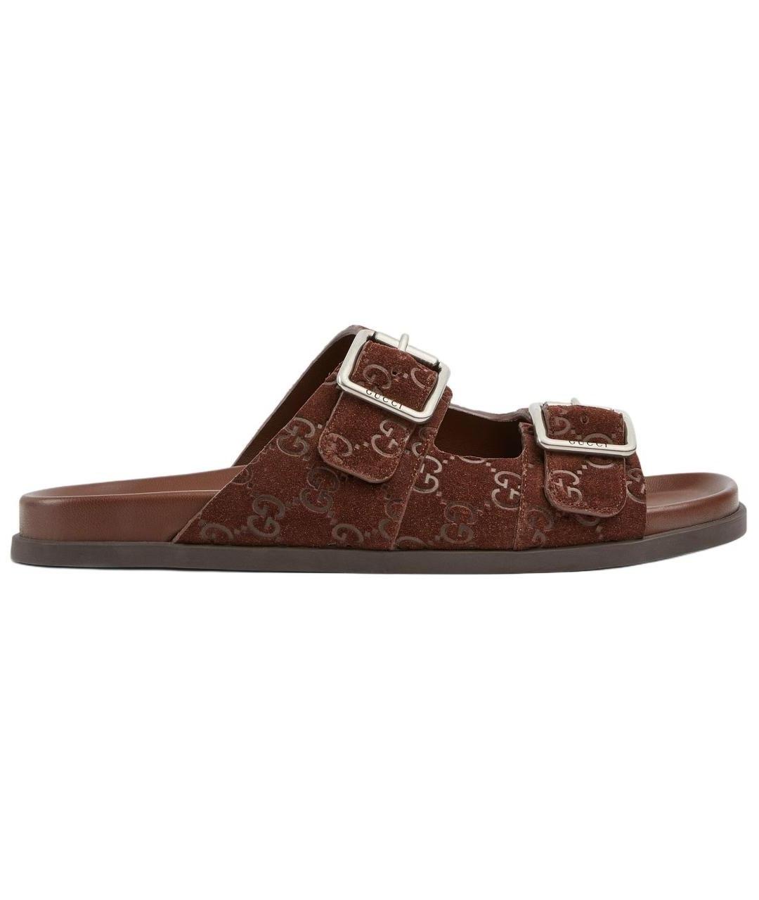 GUCCI Коралловые сандалии, фото 1